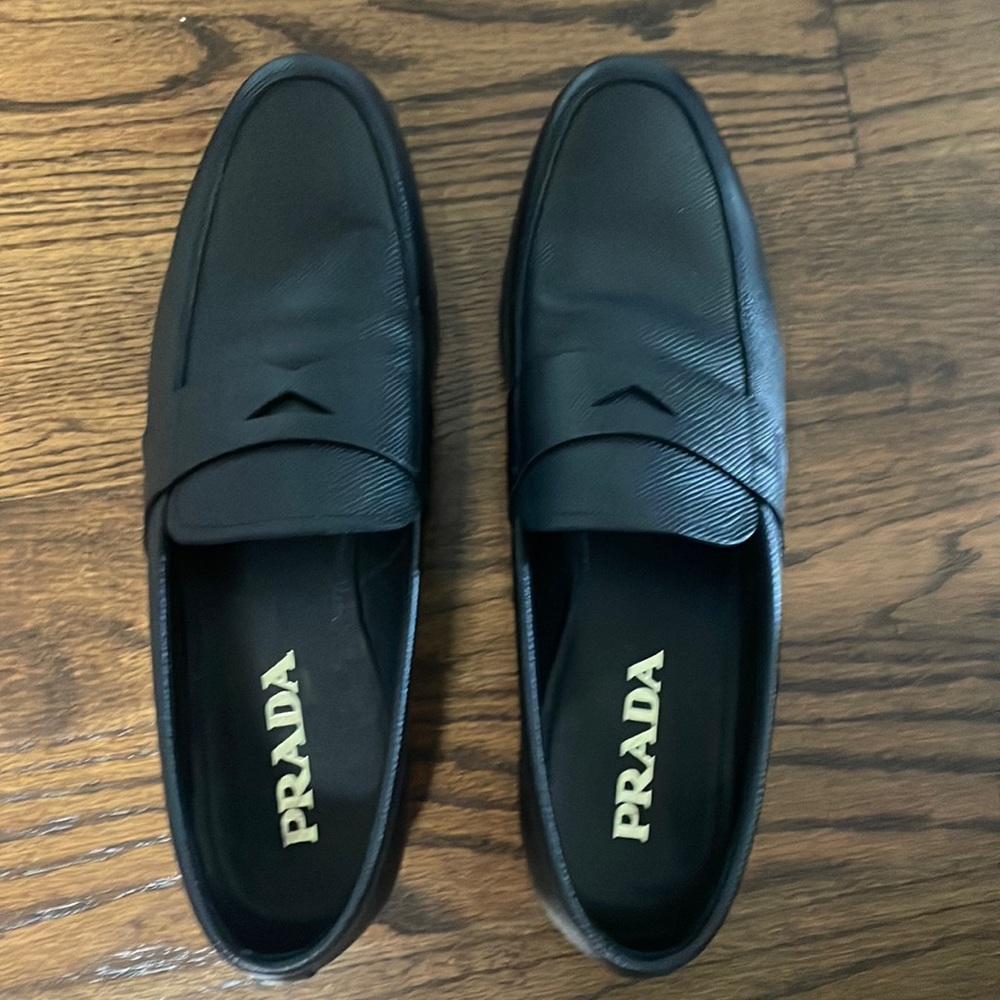 Black Prada Loafers